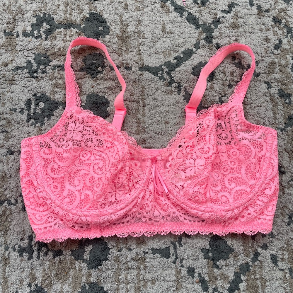 Prima Donna Pink Lace Bra
